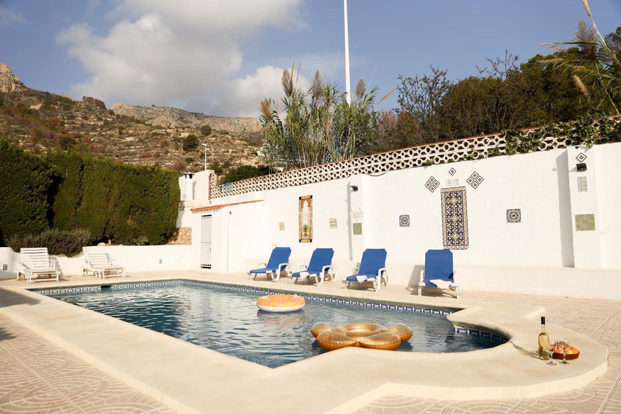Villa Casa De Personas Calpe Esterno foto